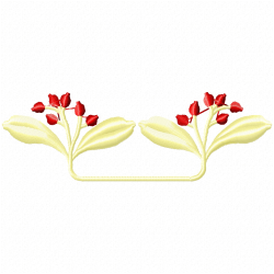 Flowers And Tree Embroidery Design 2 Flowers And Tree Embroidery Design 2